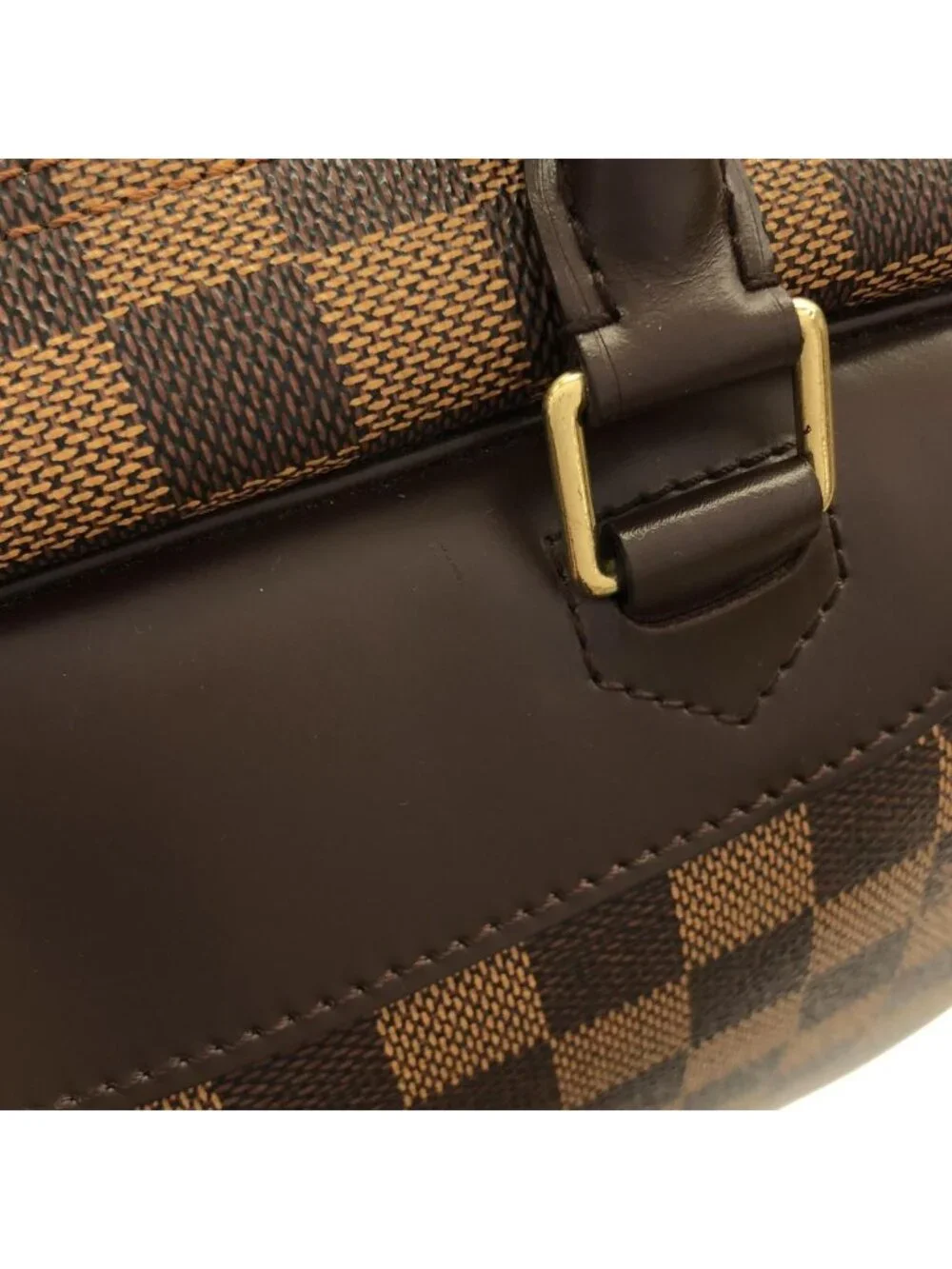 Louis Vuitton Damier Bowling Vanity Bag